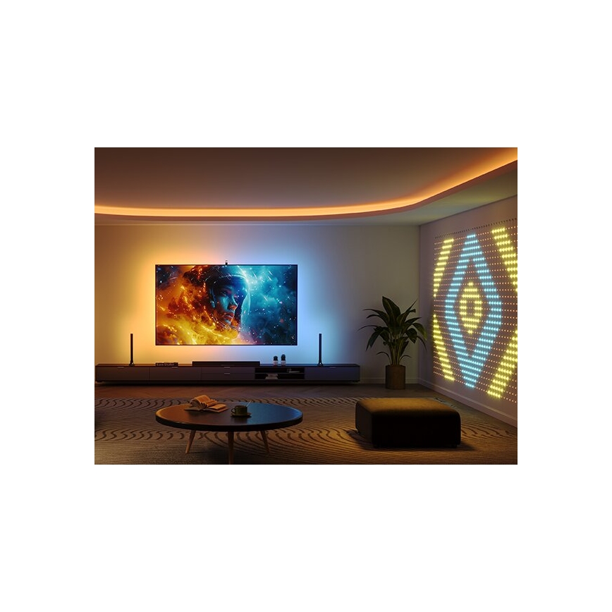 Govee - ΣΕΤ 2x Backlight TV 55-65" SMART LED οπίσθιος φωτισμός RGBICW Wi-Fi