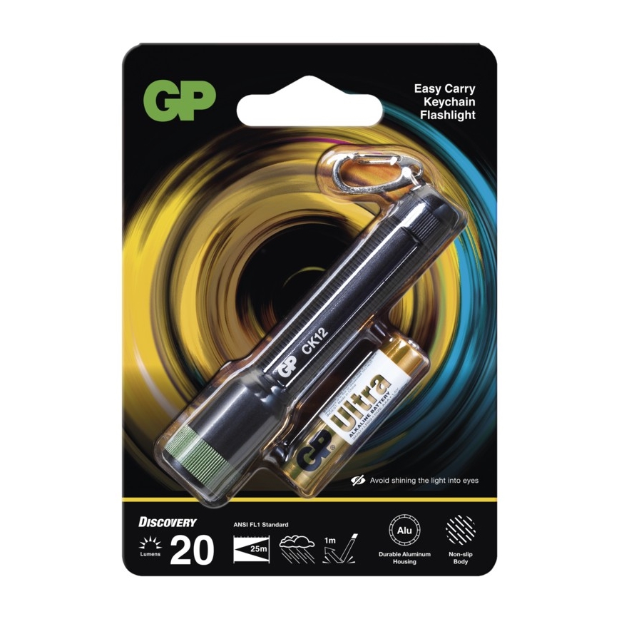 GP Φακός LED DISCOVERY CK12 LED/1xAAA