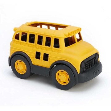 Green Toys - Σχολικό λεωφορείο κίτρινο/μαύρο