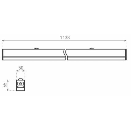 Greenlux GXPR068 - LED Φωτιστικό φθορίου PROFI LINEAR II LED/36W/230V 4000K