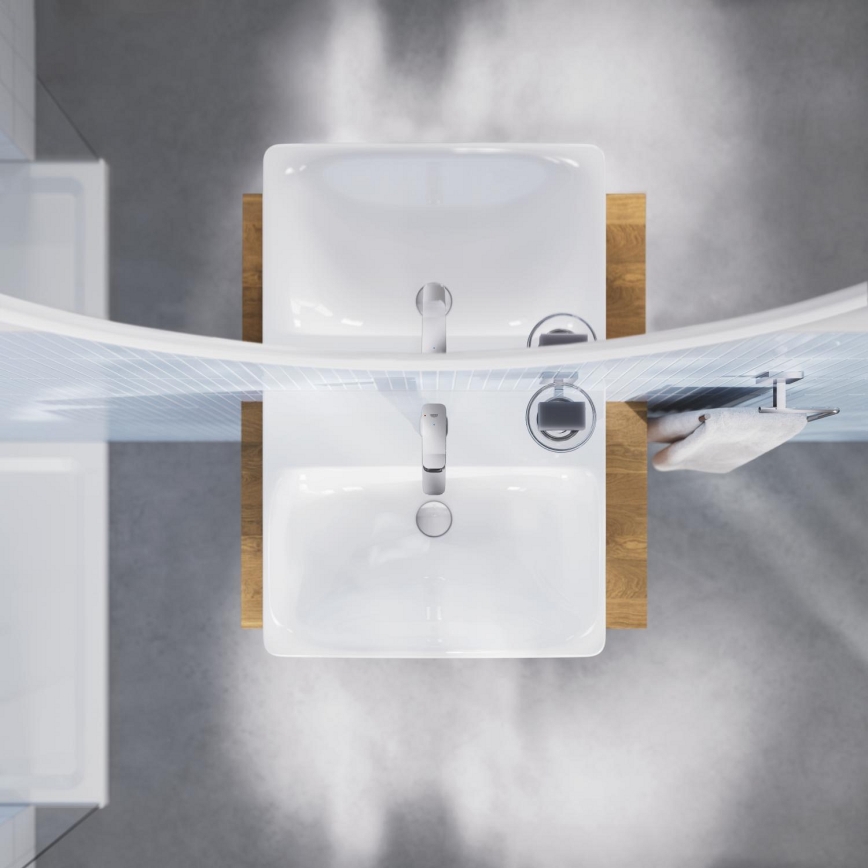 GROHE 1018360000 - Μίκτης νιπτήρα DICE M, γυαλιστερό χρώμιο