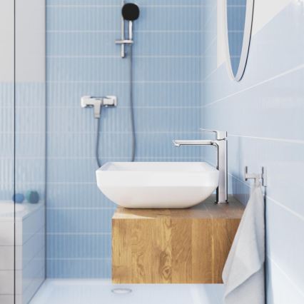 GROHE 1018920000 - Μπαταρία νιπτήρα DICE XL σε γυαλιστερό χρώμιο