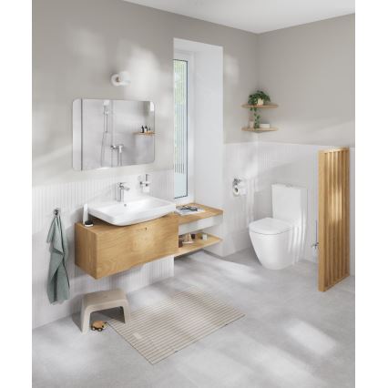 GROHE 102513SH00 - Πλήρες σετ WC EURO CERAMIC 67,3 x 37,6 x 79,2 cm, κεραμικό/λευκό