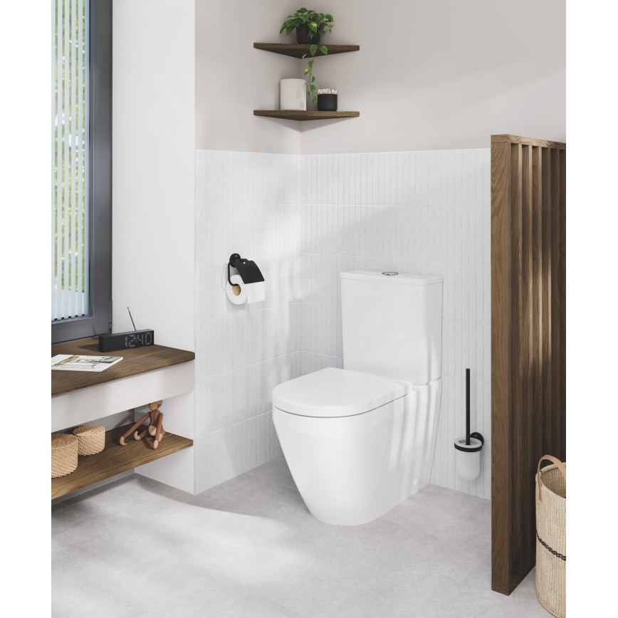 GROHE 102513SH00 - Πλήρες σετ WC EURO CERAMIC 67,3 x 37,6 x 79,2 cm, κεραμικό/λευκό