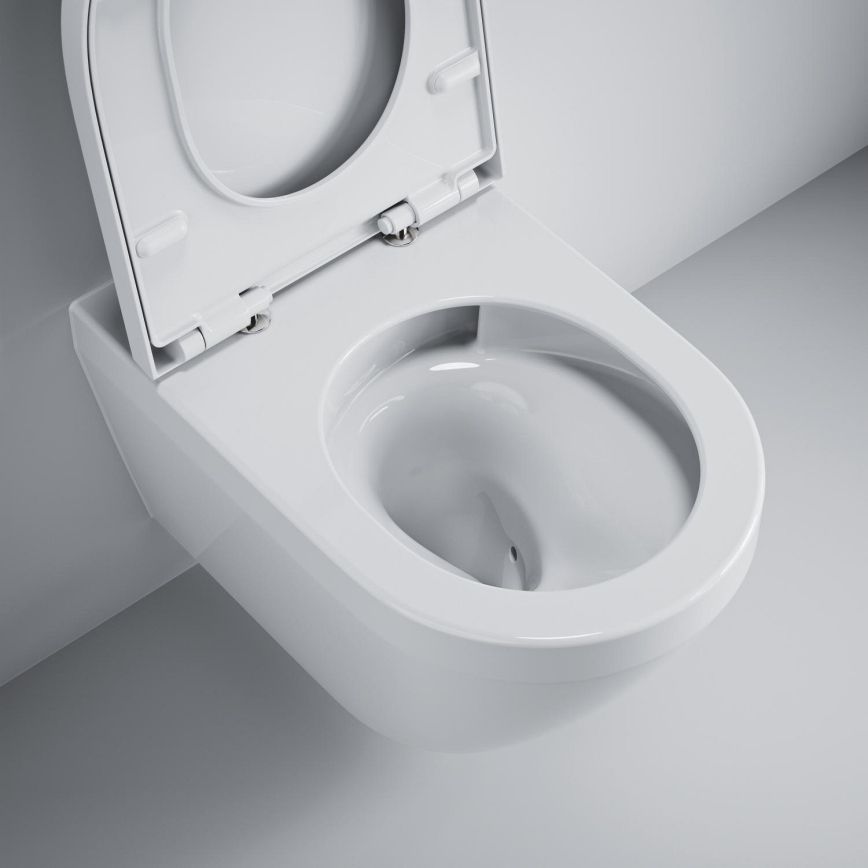 GROHE 102513SH00 - Πλήρες σετ WC EURO CERAMIC 67,3 x 37,6 x 79,2 cm, κεραμικό/λευκό