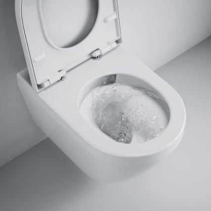 GROHE 102513SH00 - Πλήρες σετ WC EURO CERAMIC 67,3 x 37,6 x 79,2 cm, κεραμικό/λευκό