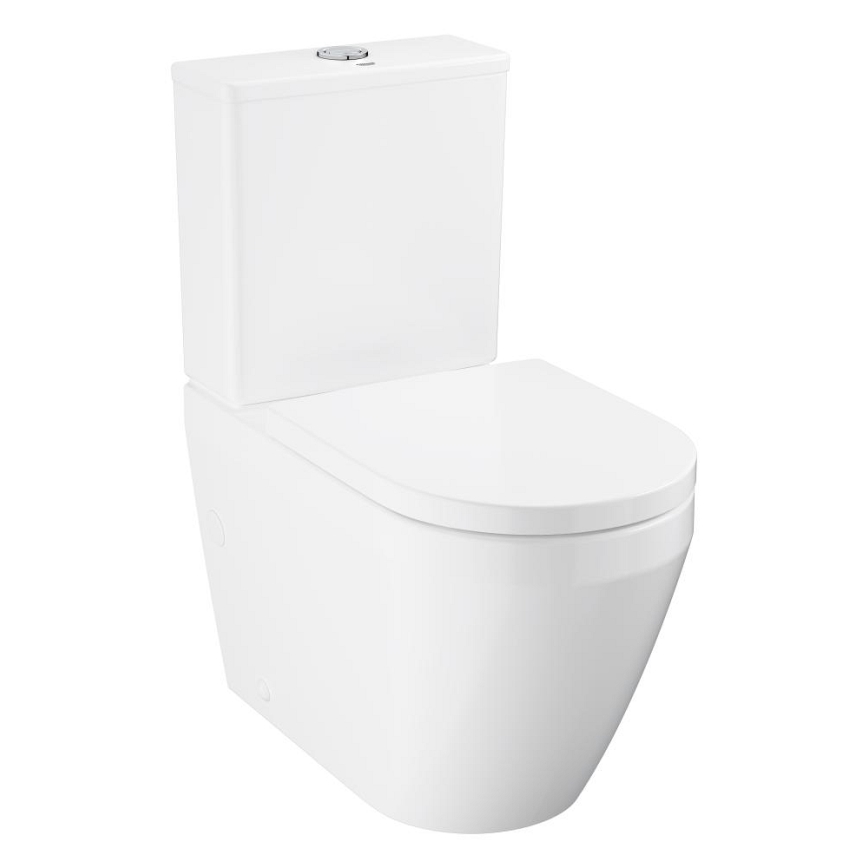 GROHE 102513SH00 - Πλήρες σετ WC EURO CERAMIC 67,3 x 37,6 x 79,2 cm, κεραμικό/λευκό