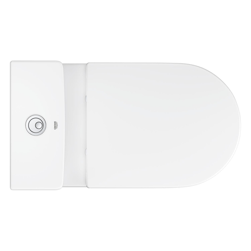 GROHE 102513SH00 - Πλήρες σετ WC EURO CERAMIC 67,3 x 37,6 x 79,2 cm, κεραμικό/λευκό