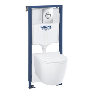 GROHE 103846SH00 - Σετ 5 σε 1 SOLIDO, 1,13 m, κεραμικό/λευκό