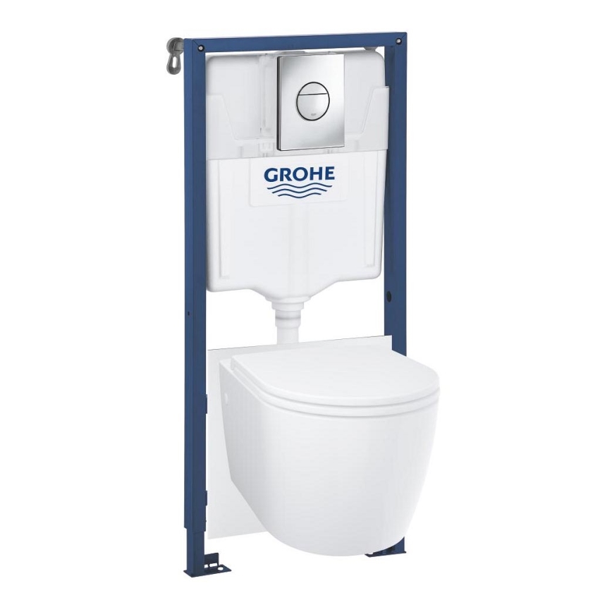 GROHE 103846SH00 - Σετ 5 σε 1 SOLIDO, 1,13 m, κεραμικό/λευκό