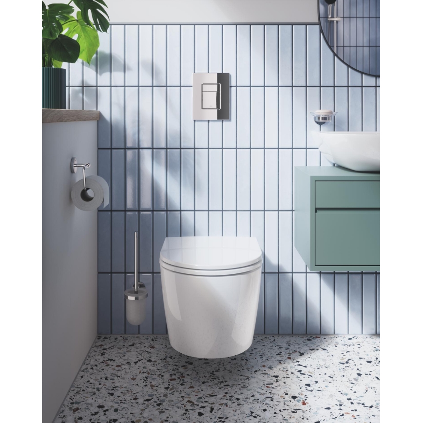 GROHE 103848SH00 - Επιτοίχιο WC START ROUND CERAMIC 368 × 543 mm ανθεκτικό λευκό