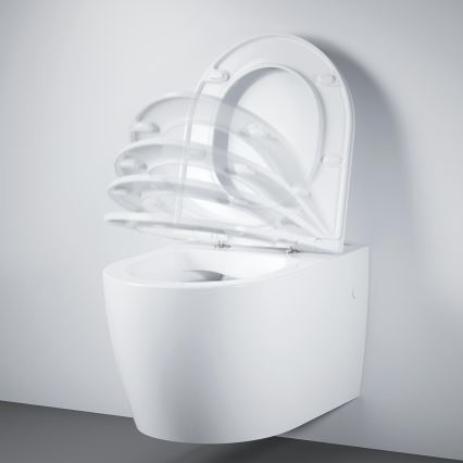 GROHE 103848SH00 - Επιτοίχιο WC START ROUND CERAMIC 368 × 543 mm ανθεκτικό λευκό