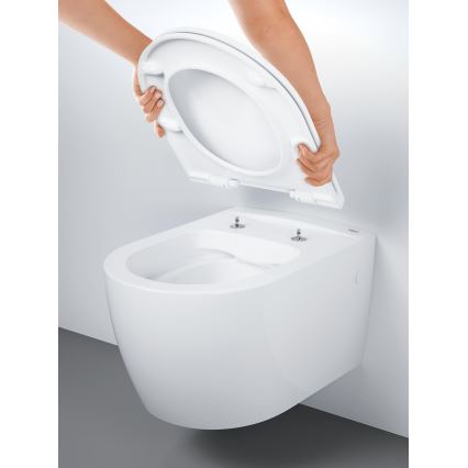 GROHE 103848SH00 - Επιτοίχιο WC START ROUND CERAMIC 368 × 543 mm ανθεκτικό λευκό