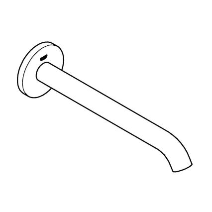 GROHE 13449DC1 - Βαλβίδα αποχέτευσης για μπανιέρα ESSENCE 221 mm, ανοξείδωτο ατσάλι
