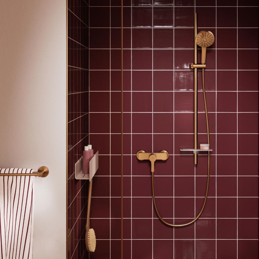GROHE 134863DL00 - Ντους χειρός VITALIO JOY+ 120 mm, βουρτσισμένο χάλκινο φινίρισμα