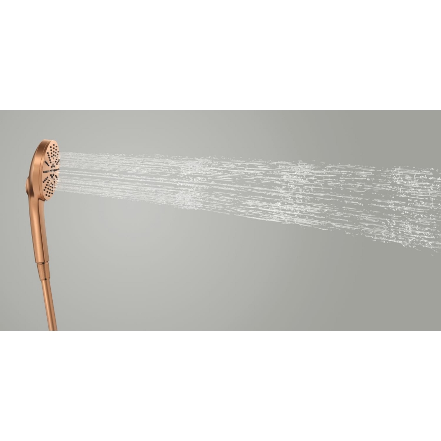 GROHE 134863DL00 - Ντους χειρός VITALIO JOY+ 120 mm, βουρτσισμένο χάλκινο φινίρισμα
