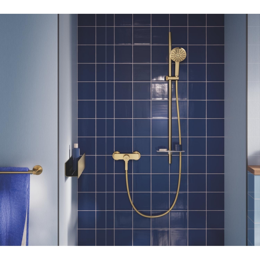 GROHE 134863GN00 - Χειρολαβή ντους VITALIO JOY+ 120 mm σε σατινέ χρυσό