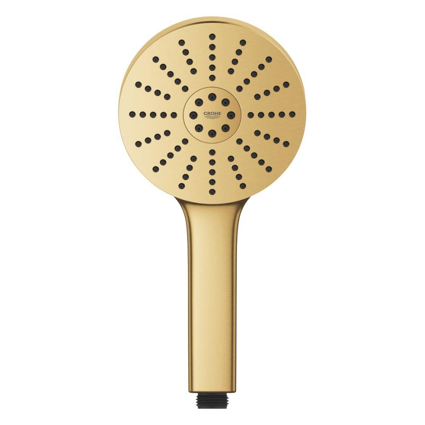 GROHE 134863GN00 - Χειρολαβή ντους VITALIO JOY+ 120 mm σε σατινέ χρυσό