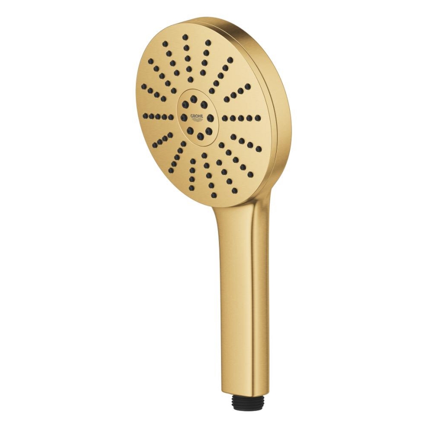 GROHE 134863GN00 - Χειρολαβή ντους VITALIO JOY+ 120 mm σε σατινέ χρυσό