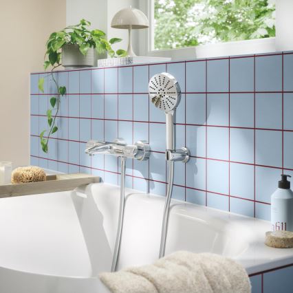 GROHE 1348640000 - Χειρολαβή ντους VITALIO JOY+ 120 mm γυαλιστερό χρώμιο