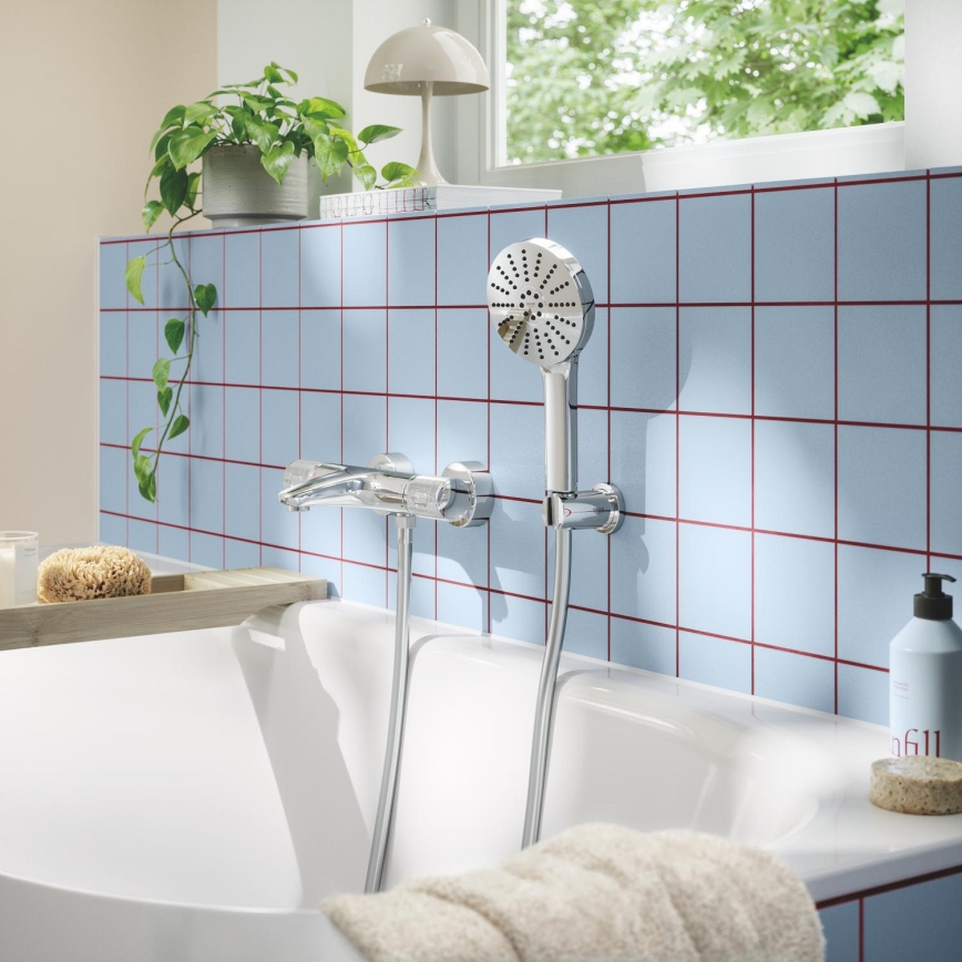 GROHE 1348640000 - Χειρολαβή ντους VITALIO JOY+ 120 mm γυαλιστερό χρώμιο