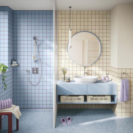GROHE 1348640000 - Χειρολαβή ντους VITALIO JOY+ 120 mm γυαλιστερό χρώμιο
