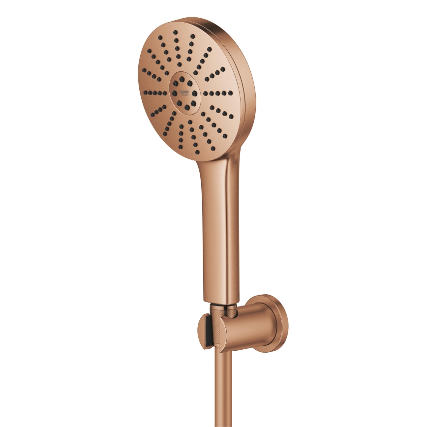 GROHE 134865DL00 - Σετ ντους VITALIO JOY+ 120 mm σε χάλκινο φινίρισμα