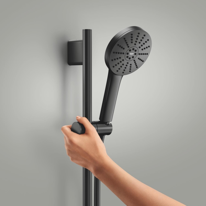 GROHE 1348662430 - Σετ ντους VITALIO JOY+ 120 mm μαύρο
