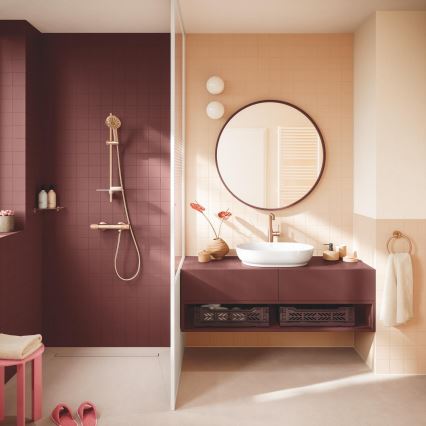 GROHE 134866DL00 - Σετ ντους VITALIO JOY+ 120 mm σε χρώμα χαλκού