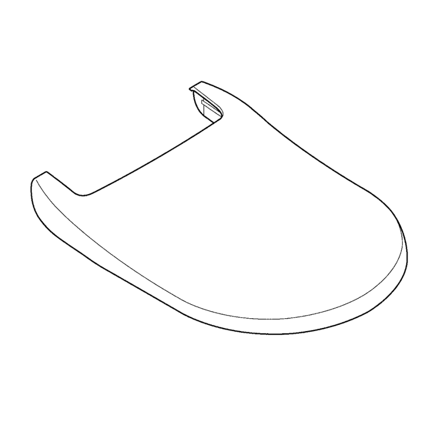 GROHE 14925SH0 - Καπάκι WC SENSIA ARENA, ανθεκτικό λευκό