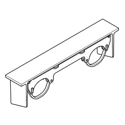 GROHE 18608001 - Ράφι GROHTHERM 2000 σε γυαλιστερό χρώμιο