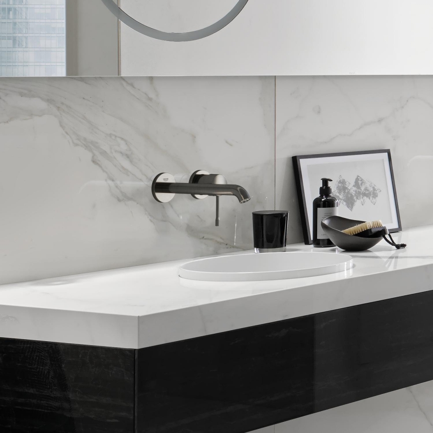 GROHE 19408AL1 - Μπαταρία νιπτήρα ESSENCE 183 mm γραφίτης