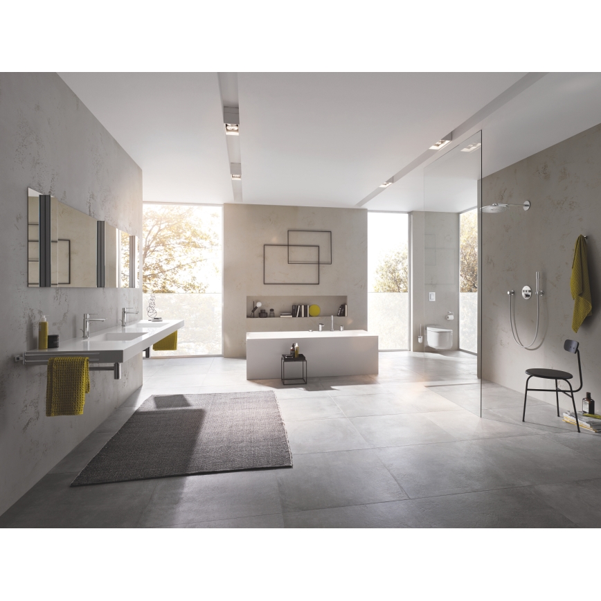 GROHE 19577001 - Σετ για μπανιέρα τεσσάρων οπών LINEARE, γυαλιστερό χρώμιο