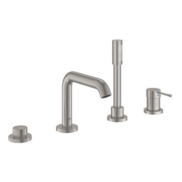 GROHE 19578DC1 - Μπαταρία μπανιέρας τεσσάρων οπών ESSENCE, ανοξείδωτο ατσάλι