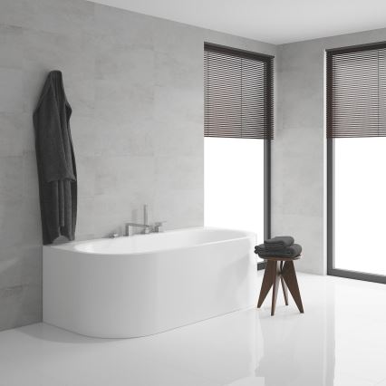 GROHE 19897001 - Μπαταρία μπανιέρας τεσσάρων οπών EUROCUBE, γυαλιστερό χρώμιο