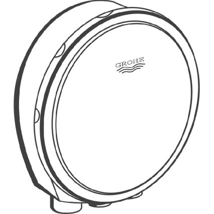 GROHE 19952000-Σετ πλήρωσης, αποχέτευσης και υπερχείλισης για μπανιέρα TALENTOFILL χρώμιο