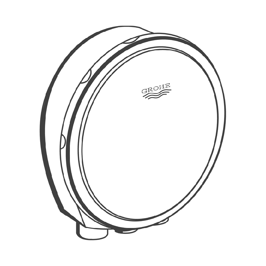 GROHE 19952000-Σετ πλήρωσης, αποχέτευσης και υπερχείλισης για μπανιέρα TALENTOFILL χρωμέ
