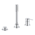 GROHE 19965001 - Μπαταρία για μπανιέρα τριών οπών LINEARE, γυαλιστερό χρώμιο
