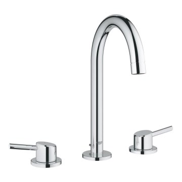 GROHE 20216001 - Μπαταρία νιπτήρα τριών οπών CONCETTO DN 15 μέγεθος L χρωμιωμένη