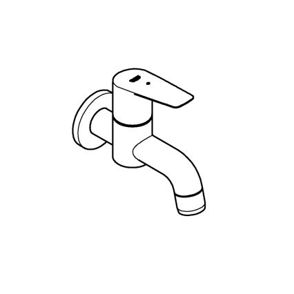 GROHE 20238001 - Βαλβίδα εκροής DN 15, γυαλιστερό χρώμιο