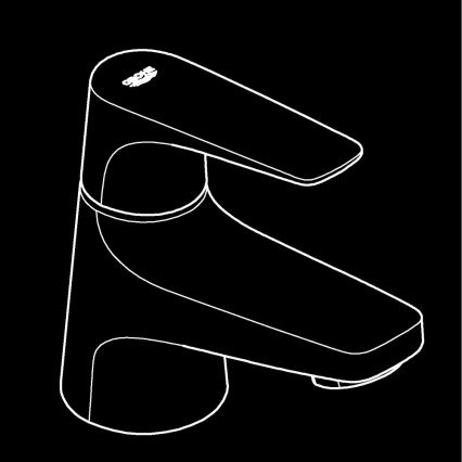 GROHE 20577000 - Επιτραπέζια βαλβίδα START FLOW DN 15 γυαλιστερό χρώμιο