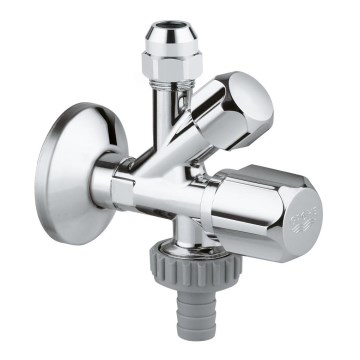 GROHE 22035000 - Συνδυαστική γωνιακή βαλβίδα UNIVERSAL DN 15 γυαλιστερό χρώμιο