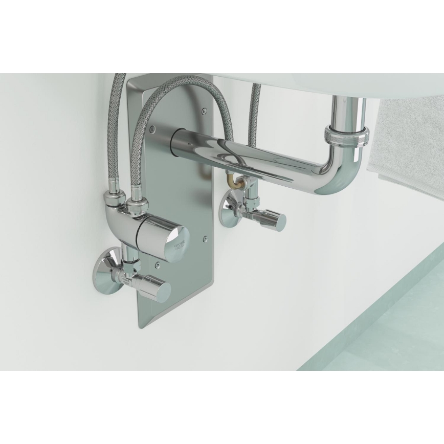 GROHE 22039000 - Γωνιακή βαλβίδα UNIVERSAL DN 15 γυαλιστερό χρώμιο
