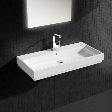 GROHE 2313500E - Μπαταρία νιπτήρα EUROCUBE, μέγεθος L, γυαλιστερό χρώμιο