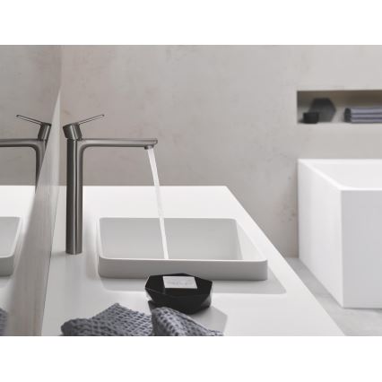 GROHE 23405AL1 - Μπαταρία νιπτήρα LINEARE, μέγεθος XL, σε απόχρωση γραφίτη