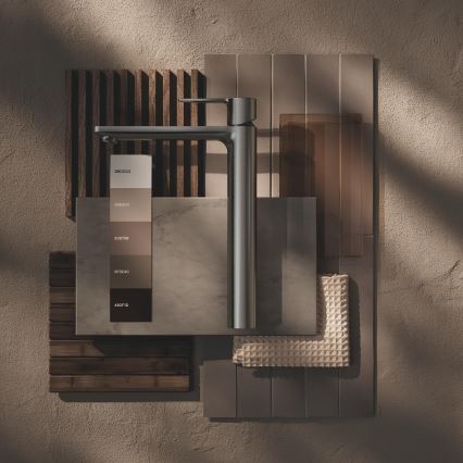 GROHE 23405AL1 - Μπαταρία νιπτήρα LINEARE, μέγεθος XL, σε απόχρωση γραφίτη