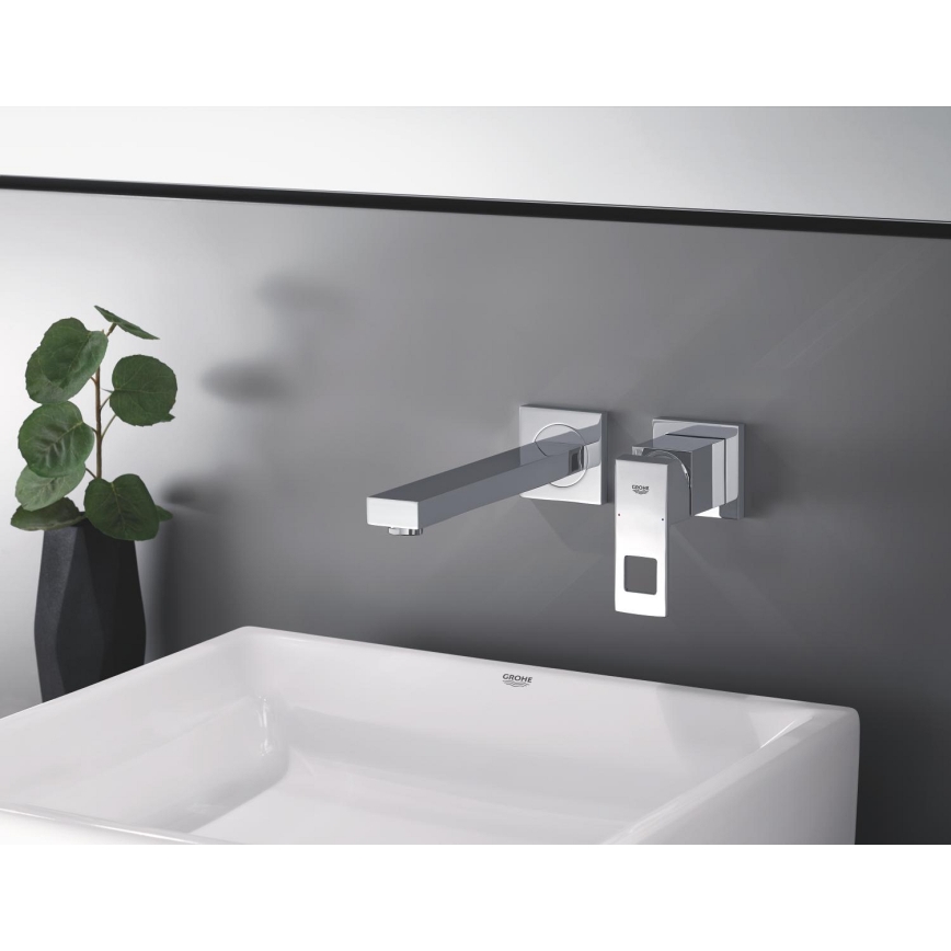 GROHE 23447000 - Μπαταρία νιπτήρα EUROCUBE 231 mm γυαλιστερό χρώμιο