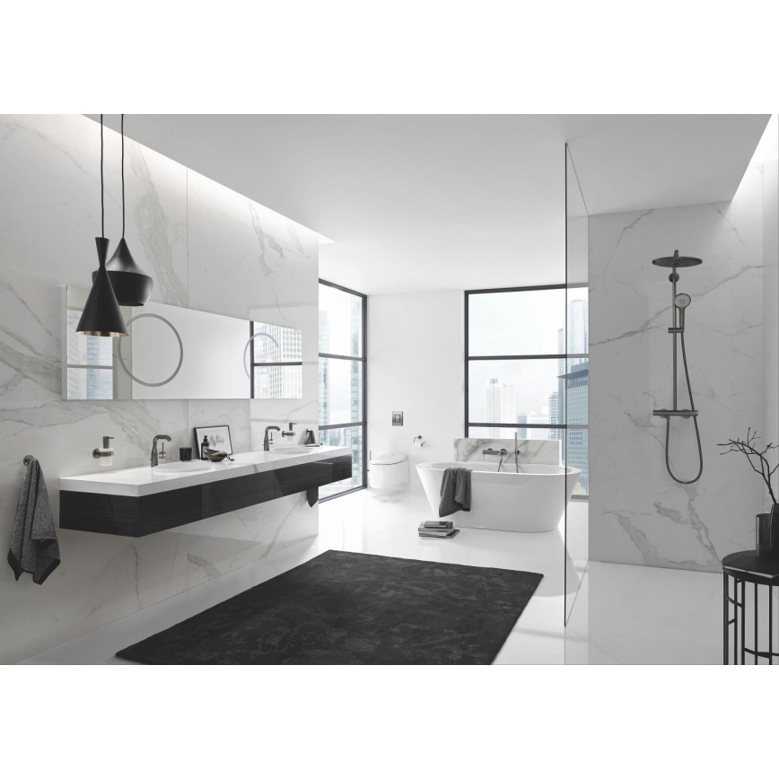 GROHE 23462AL1 - Μπαταρία νιπτήρα ESSENCE, μέγεθος M, σε απόχρωση γραφίτη