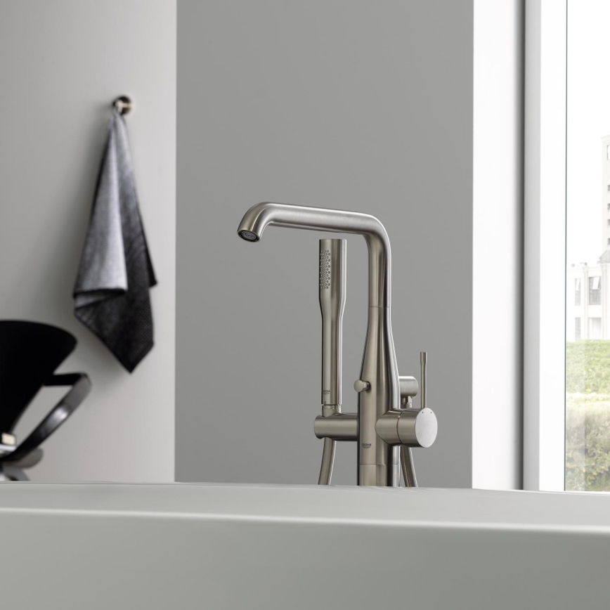 GROHE 23491DC1 - Μπαταρία μπανιέρας ESSENCE 277 mm ανοξείδωτο ατσάλι