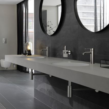 GROHE 23590DC1 - Μπαταρία νιπτήρα ESSENCE, μέγεθος S, ανοξείδωτη